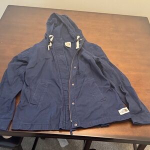 The North Face Dark Blue Hooded Jacket